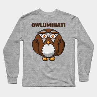 Owluminati Long Sleeve T-Shirt